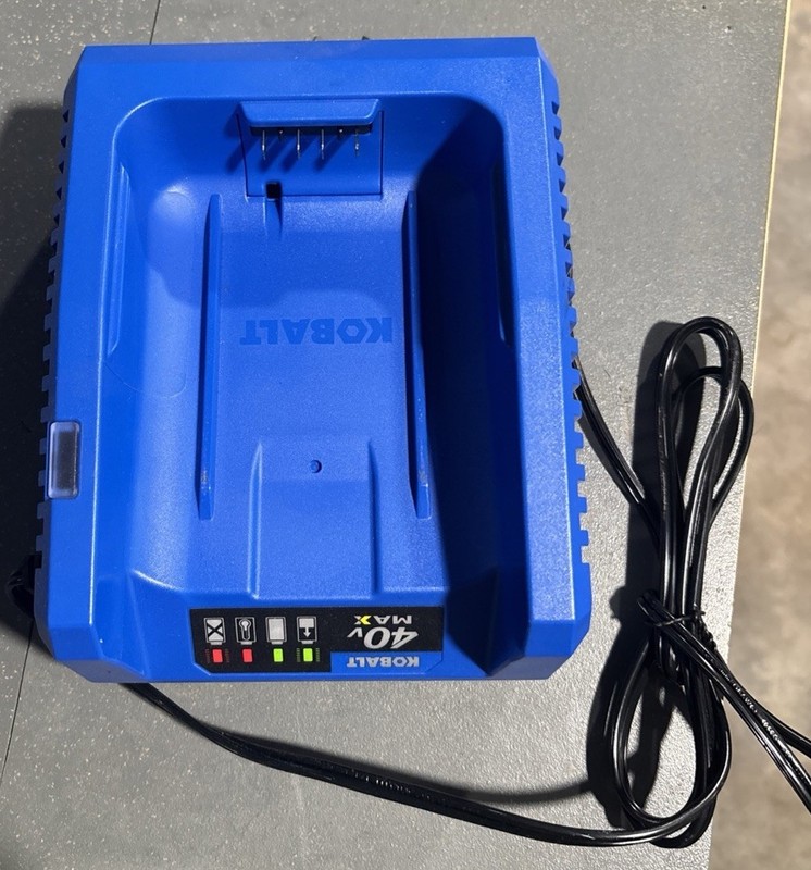 Kobalt 40V Max Lithium Ion Battery Charger Tested Working