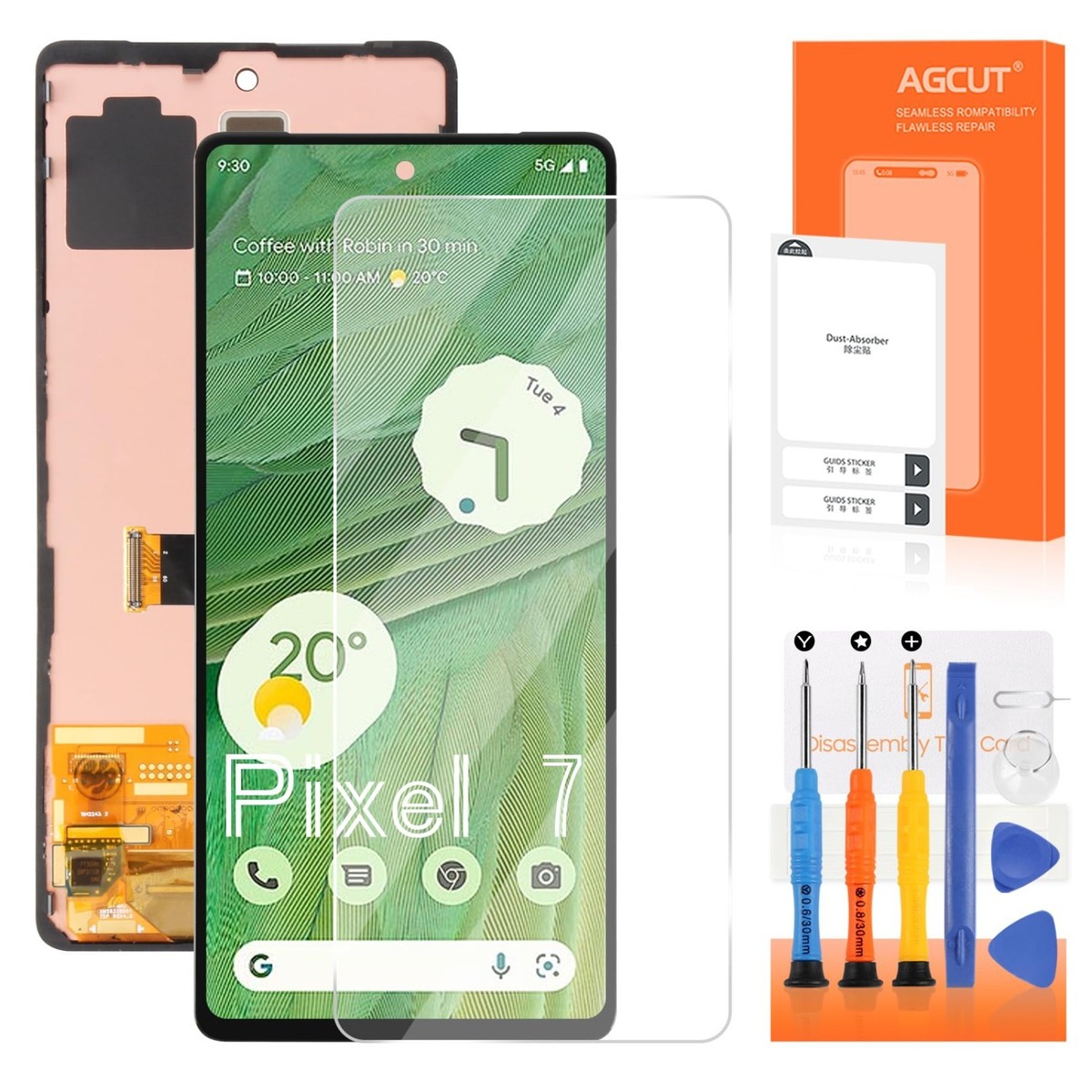 OLED Screen Replacement for Google Pixel 7 - LCD Display Touch