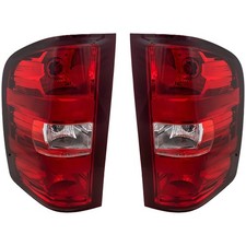 Tail Light Set For Chevrolet Silverado 1500 2007-2013 Halogen W Bulbs 1st Design