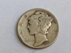 1937 silver mercury dime.