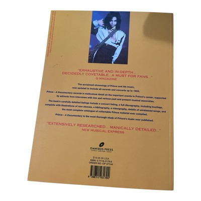 Prince - A Documentary by Per Nilsen - Autographed By Per Nilson