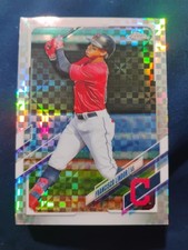 2021 Topps Chrome Fransico Lindor #16 XFractor Refractor Guardians Mets