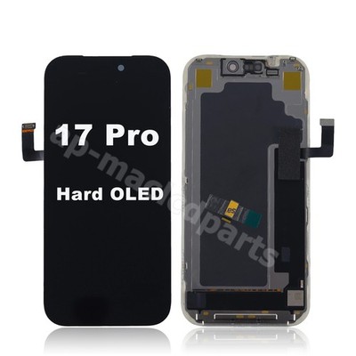 Hard OLED 6.3  For iPhone 17 Pro LCD Display Touch Screen Digitizer Replacement