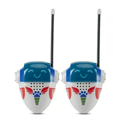 PJ Masks Molded Walkie Talkie   Rugged Kids 2-Way Radio, 1000 ft Range, Set of 2