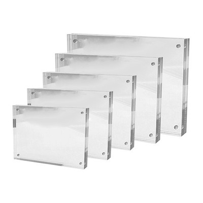 Clear Picture Frames Acrylic Block Picture Frame Desktop Display Photo Frame