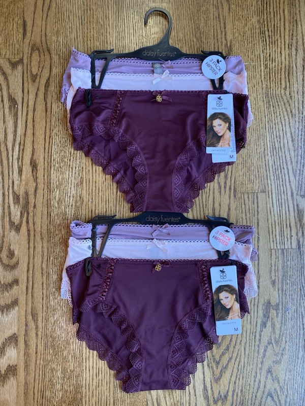 Daisy Fuentes Women’s 6 Panties Underwear Hipster Size Medium