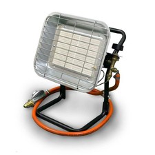 Continental 4.5kW Gas Site Heater With Stand & Hose SH009C-MK2 Outdoor Heater