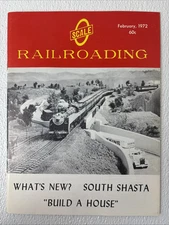O Scale Railroading Magazine February 1972 Model Trains Model Railroad