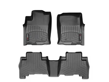 WeatherTech FloorLiner for 2010-2010 Toyota 4Runner - 1st & 2nd Row, Black
