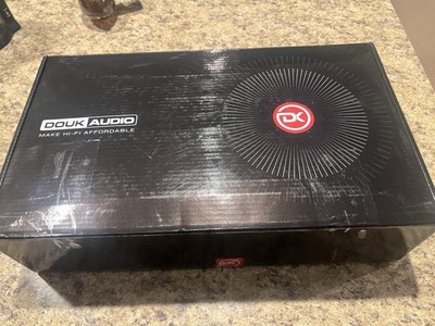 Douk Audio VU3 Amplifier/Speaker Selector Box Dual Analog VU Meter DB Display