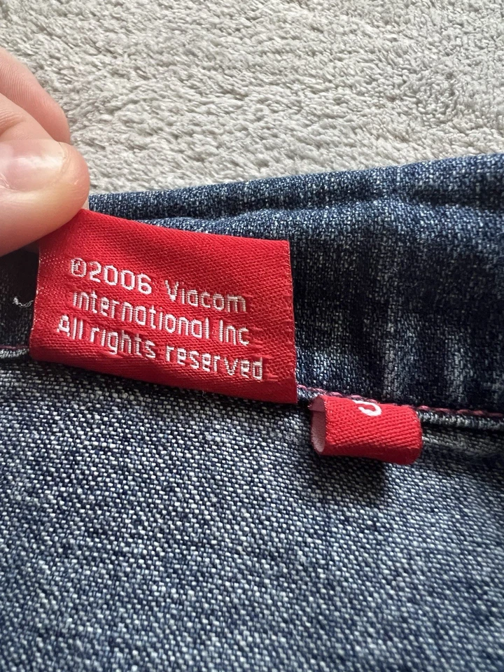 Chaqueta vaquera vintage 2006 Dora la Exploradora para niños con diseño bordado talla 5 Foto 4 de 4