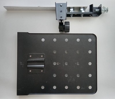 Schlagzeuger DOPPELPEDAL SCHNELLSPANNER + Tablet ODER Notenauflage Beckenständer Befestigung