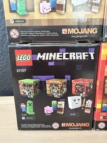 Brand New LEGO Minecraft Micro World Full Set (21102 21105 21106 21107)