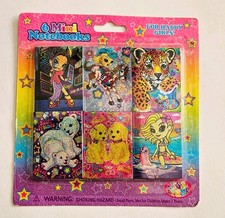 Vtg Lisa Frank Mini Notebooks NIP Prismatic party favors Hunter Rory Girls