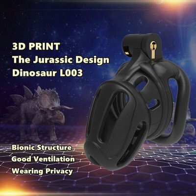 Breathable Double Colour Chastity Cage Locks Rings Male Chastity Device
