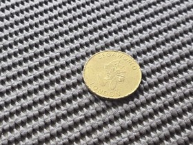 Sonic Hedgehog Welcome To Sega World Ride Coin Token Rare Promo GENESIS SATURN