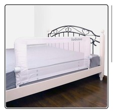 Kooldoo Toddlers Bed Rail Guard 51"L x 22.8"H Fold Down Convertible Crib Tall