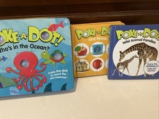 Melissa  Doug Children  s Books  Poke-a-Dot: 3 Books Total
