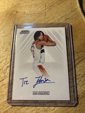 Tre Johnson III RC 2025-26 Court Kings Auto Instant Access Autograph ON CARD