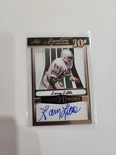 2024 Leaf Metal Sports Heroes Black Acetate 25/25 Larry Little #SD-LL1 Auto ZJ