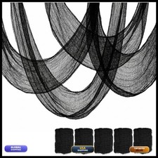 5Pcs Halloween Creepy Cloth Black 30×72inch