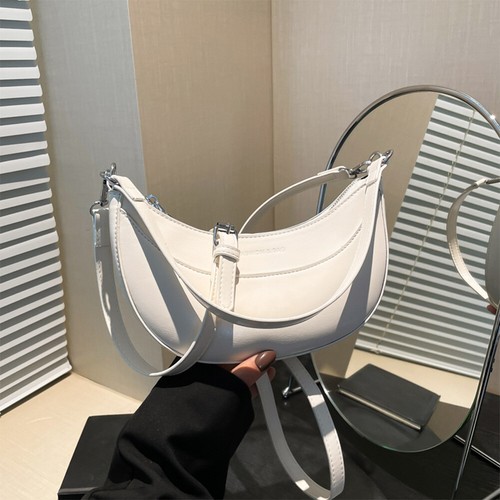 Women PU Stylish Underarm Bag Adjustable Strap Trendy Tote Handbag Commuting Bag - Bild 24 von 24
