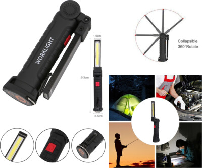 Lyneun Luci Da Lavoro Portatile, Luce Di Sicurezza USB Ricaricabile - Foto 4