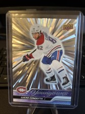 2023-24 Upper Deck Young Guns Outburst Silver #484 Lucas Condotta