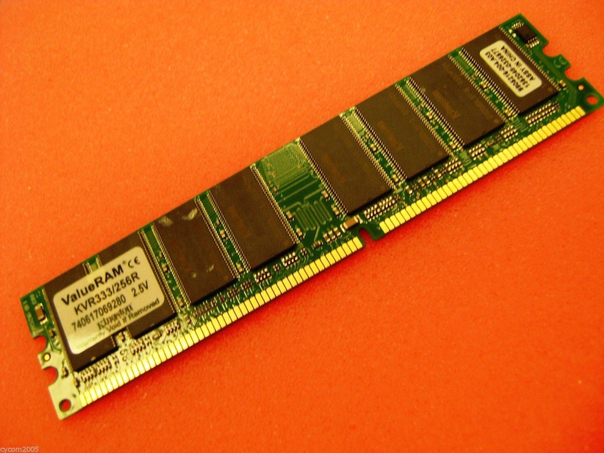 Kingston KVR333/256R * 256MB DDR PC2700 * 333Mhz Memory Module | eBay