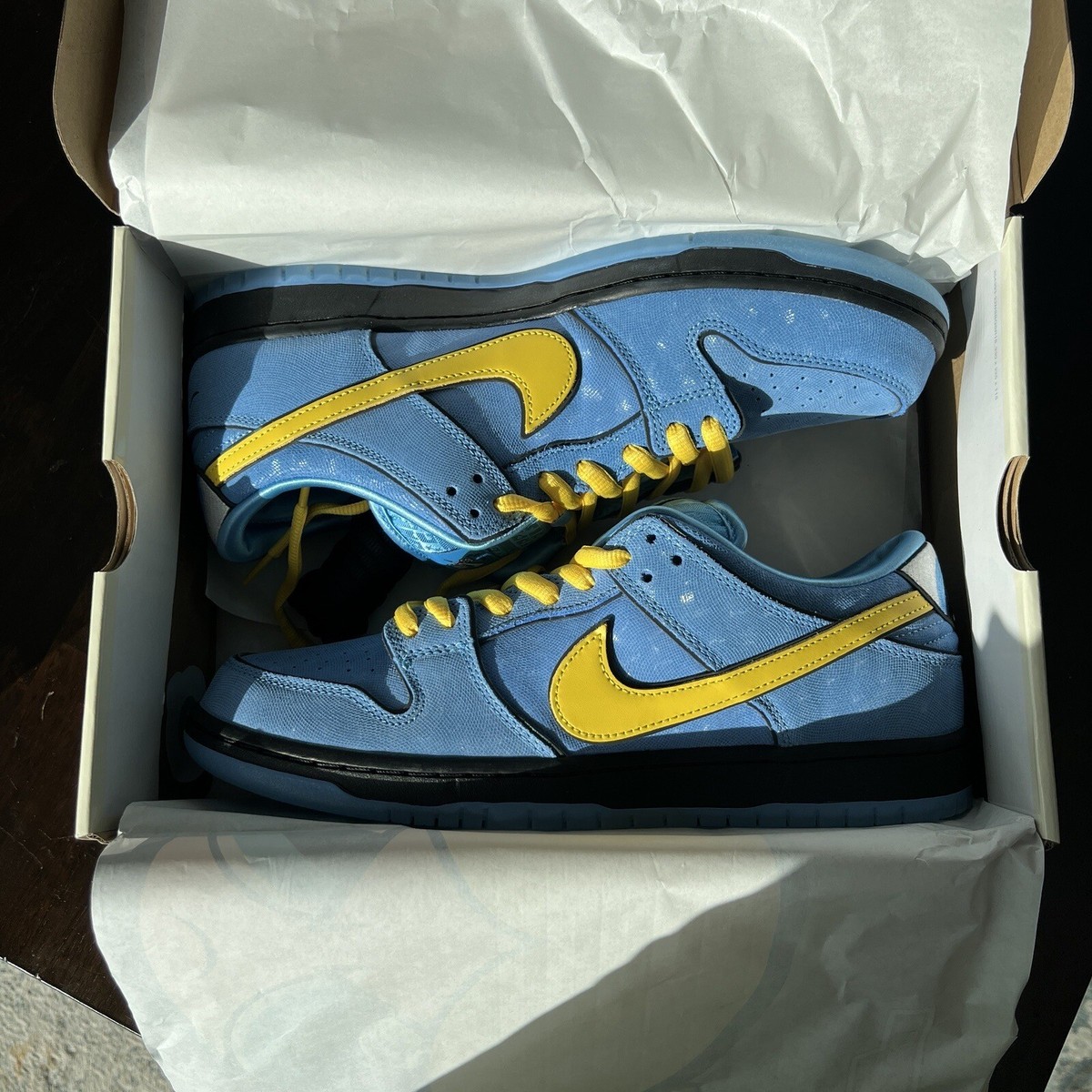 Nike SB Dunk Low Pro QS Powerpuff Girls Bubbles Size 12 NEW FZ8320