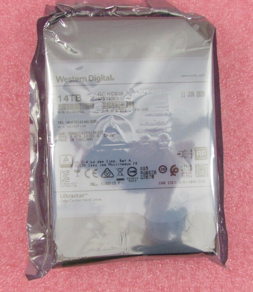 Western Digital Ultrastar DC HC530 14TB 3.5