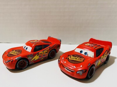 Disney Pixar Cars Rust-eze Lightning Mcqueen 1:55  Diecast Cars
