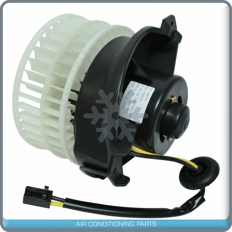 Motor soplador de aire acondicionado para Chrysler Pacifica, Town & Country / Dodge Cara... QU Foto 2 de 4