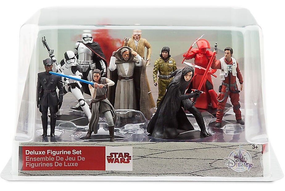 Disney Star Wars The Last Jedi Exclusive 10-Piece PVC Figure Disney Star Wars The Last Jedi Exclusive 10-Piece PVC Figure