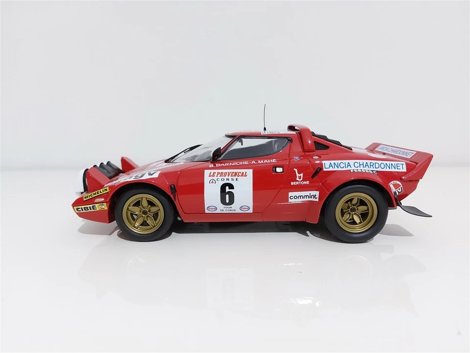 LANCIA STRATOS HF Winner Rally Tour de Corse 1975 - Minichamps 1/18 Limited 402 - Immagine 4 di 4