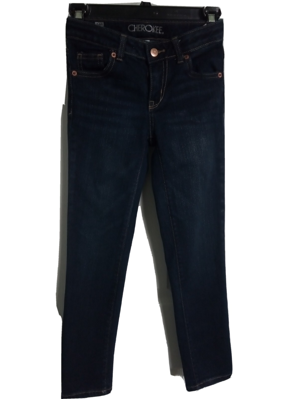 size 8 jeans in inches
