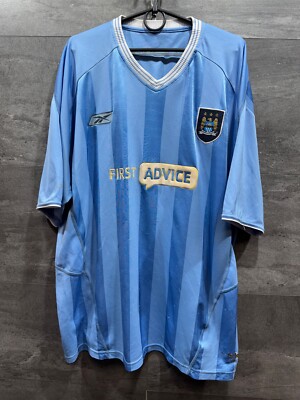 Reebok Manchester City 2003-2004 Home Jersey Size XL | eBay