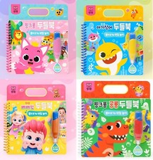 Pinkfong Doodle Book Water Coloring Toy Bebefinn Dinosaur Baby Shark Little Dino
