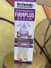 DR'S FORMULA  Bustrogen-4% FirmPlus Breast Serum 1 fl.oz - NIB