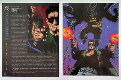 Batman Hitman DC Comics 1995 Trade Print Magazine Ad Poster ADVERT | eBay