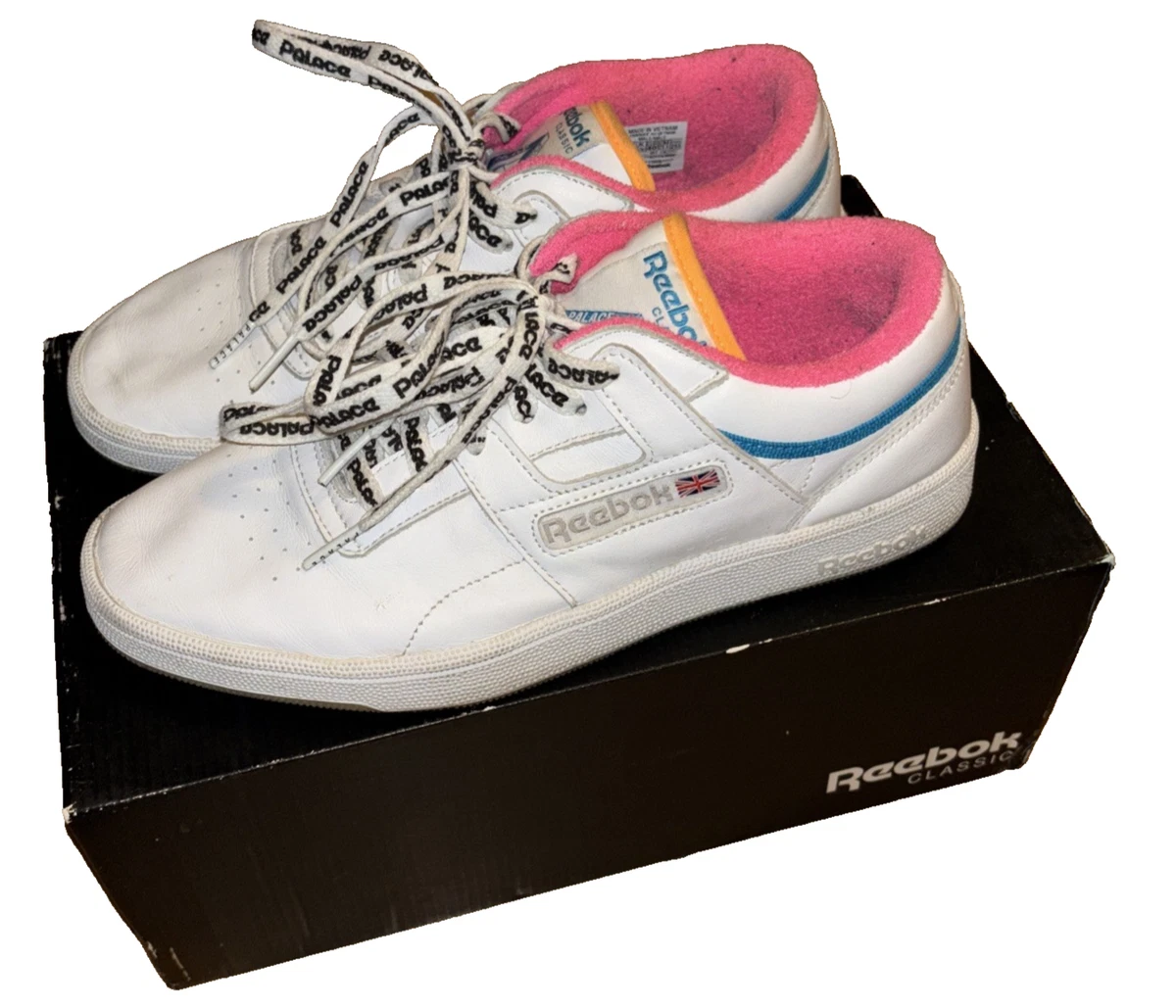 Las mejores ofertas en Palace x Reebok Club Workout White | eBay