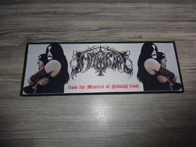 Immortal Patch Back Strip Black Metal Ulver