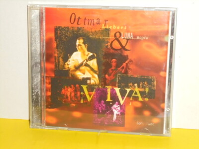 CD - OTTMAR LIEBERT & LUNA NEGRA - VIVA