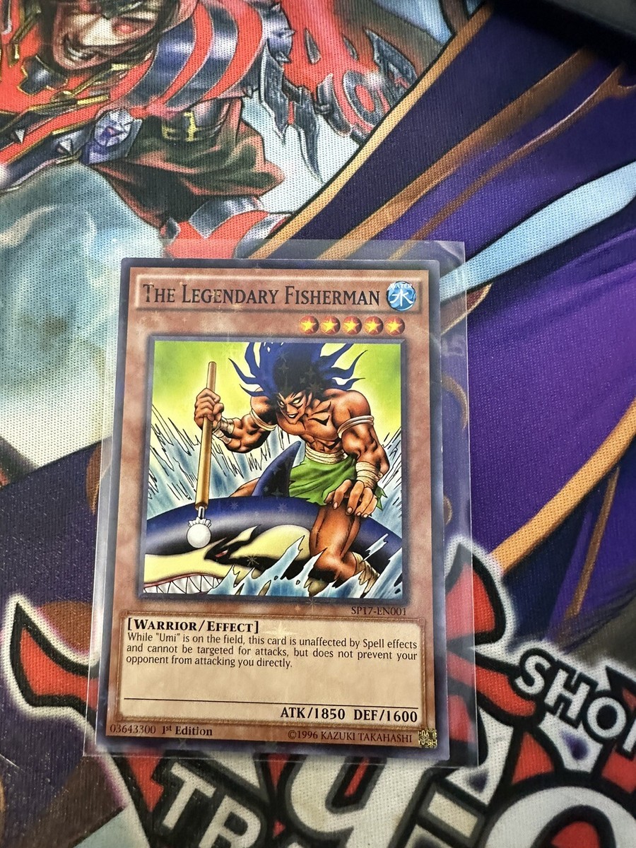 Yugioh - The Legendary Fisherman SP17-EN001 1st Edition - NM/M Yugioh - The Legendary Fisherman SP17-EN001 1st Edition - NM/M