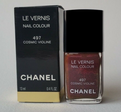 CHANEL Le Vernis Nail Polish 497 COSMIC VIOLINE | eBay