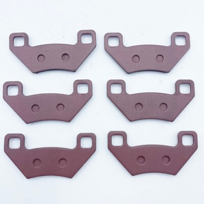 Ceramic Brake Pad Set For Arctic Cat ATV/UTV - Front & Rear, 3-Pack, Fits 1436-420 & Others