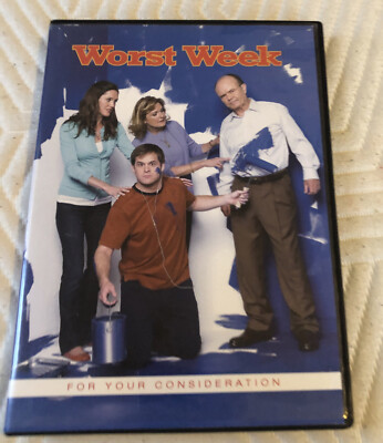 RARE 2009 WORST WEEK FYC DVD PILOT EPISODE BRILLIANT BUT CANCELED PROMO OOP