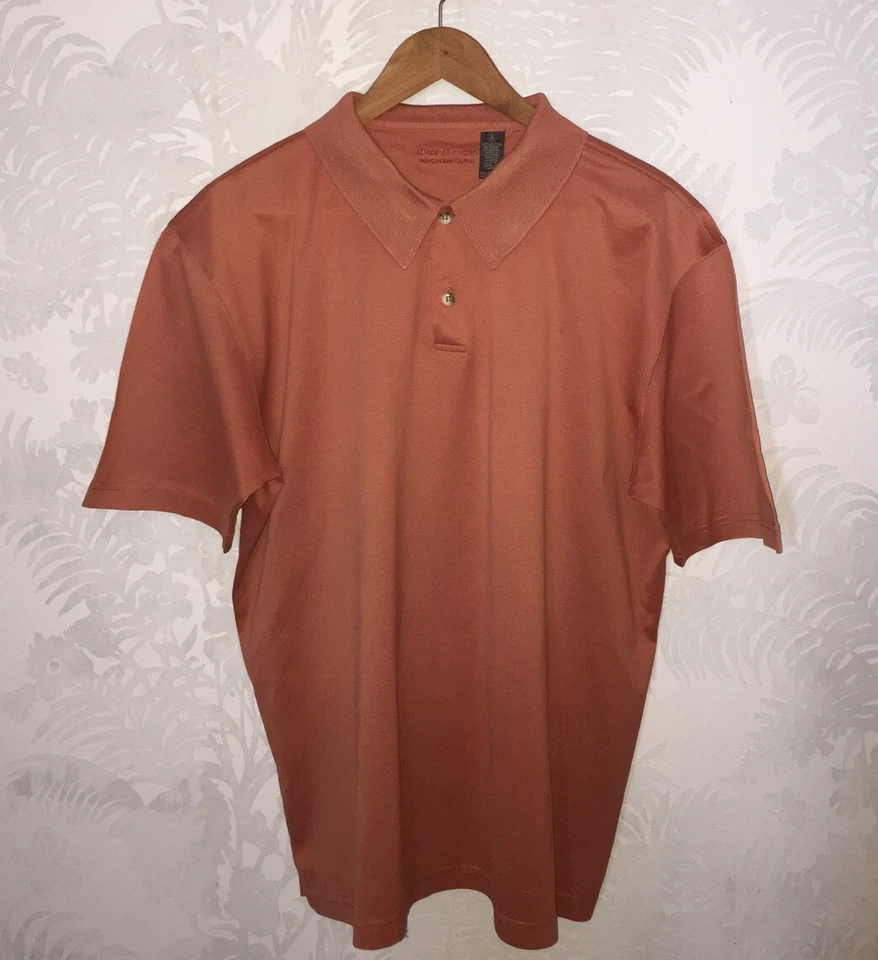 Camisa polo de golf vintage para hombre, Jones New York: talla L, cuello, manga corta Foto 2 de 3