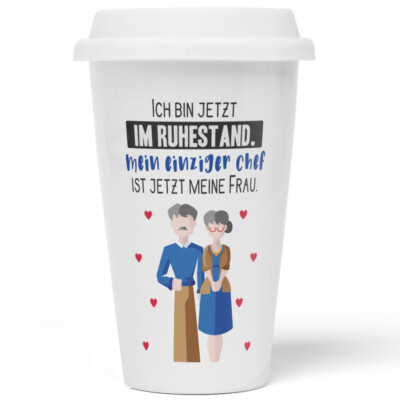 Ich bin jetzt im Ruhestand. Mein einziger Chef ist jetzt meine Frau 10201002707