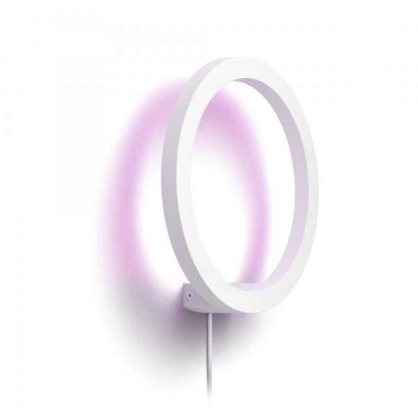 3161804 Philips Philips Hue White and Color ambiance Luce da parete Sana